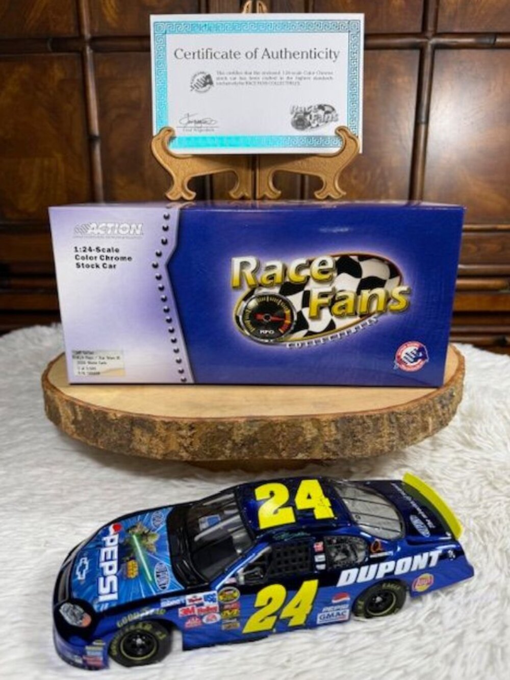Vintage Jeff Gordon #24 Pepsi Star Wars III 2005 Monte Carlo Chrome 1:24 Scale